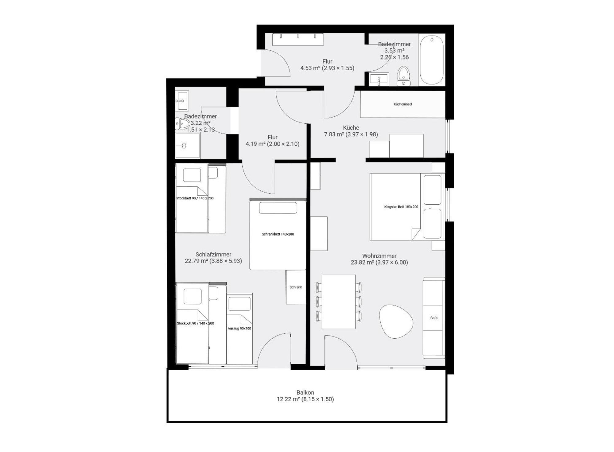 Apartment Seehenswert